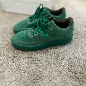 Suede RED Valentino Low Top Sneakers.